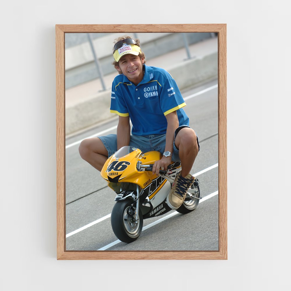 Poster Moto Street Legend – affiche Yamaha (vue 4)